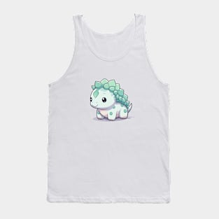 Kawaii Ankylosaurus Tank Top